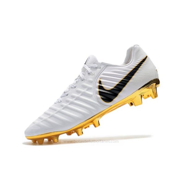 Nike Tiempo Legend Elite FG Blanco Guld